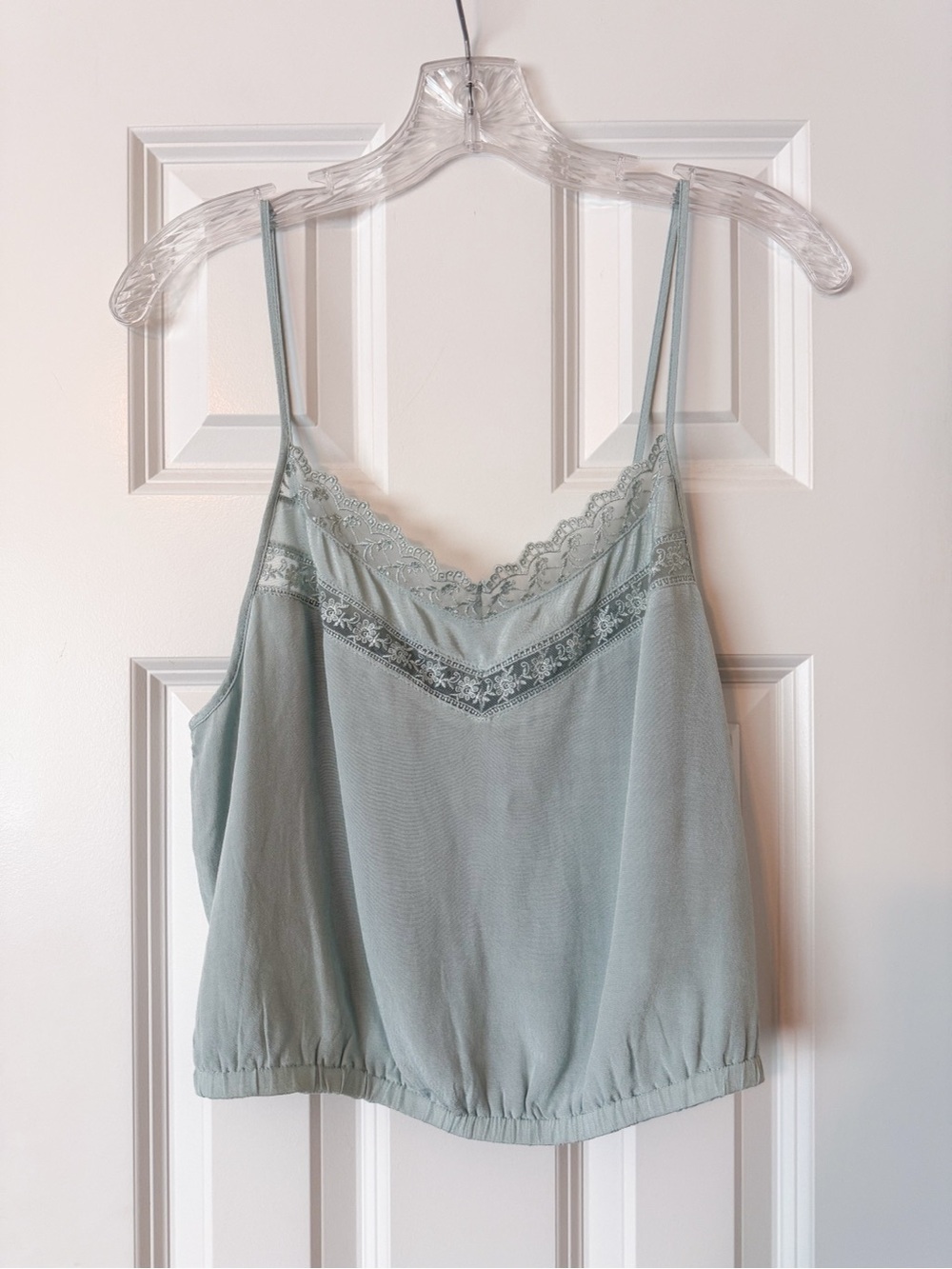 Aritzia Sunday Best Lace Trim Cami Top